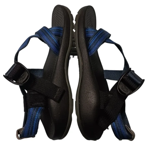 Chaco Z/Cloud sandals big kid size 4 blue and black waterproof hiking - Picture 5 of 8